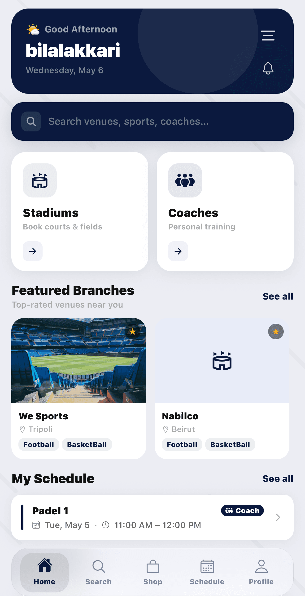 Cotenos mobile view